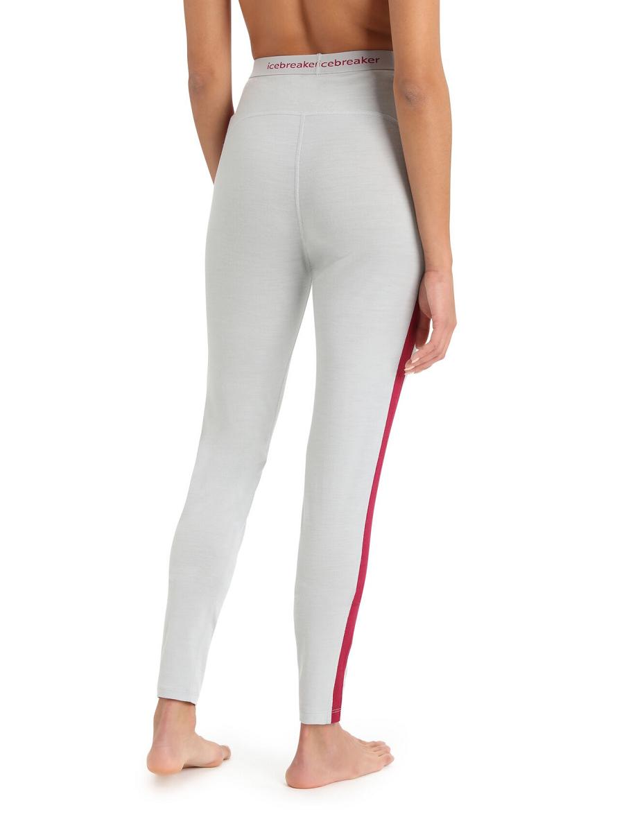 One Piece & Sets Icebreaker Merino 200 Sonebula Thermal Leggings Damskie Różowe | PL 1166ZUTG